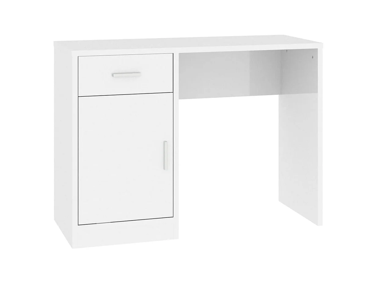 Bureau table poste de blanche 100 x 40 x 73 cm 02_0023450