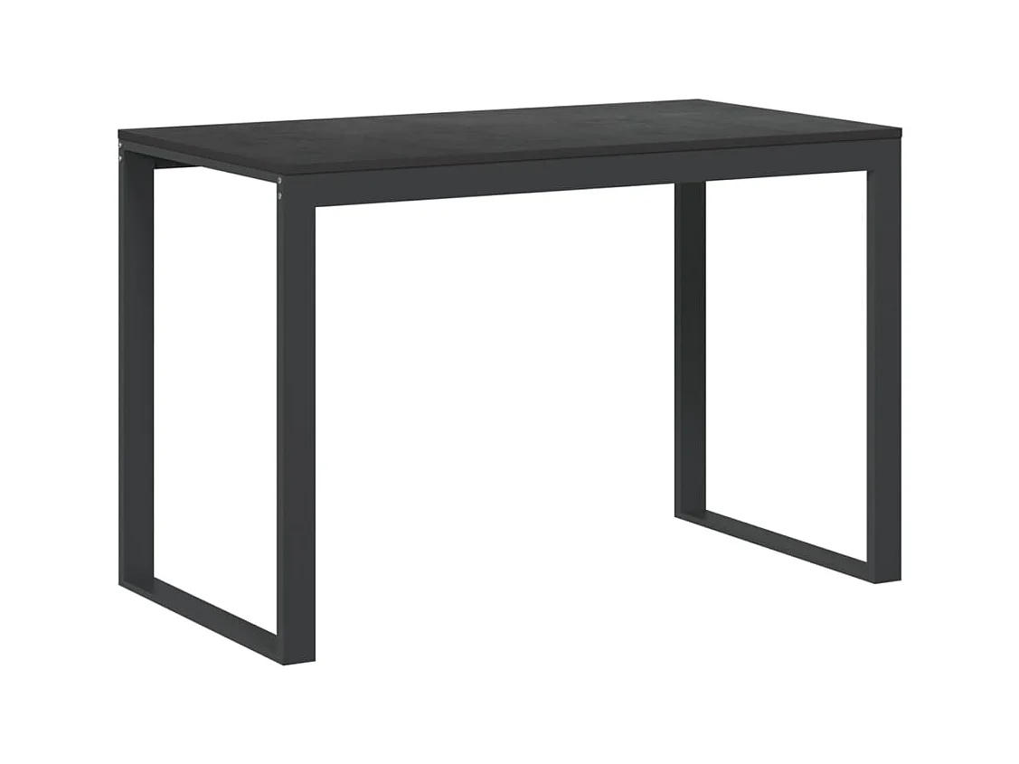 Bureau table poste de bois marron 110 x 60 x 73 cm 02_0023745