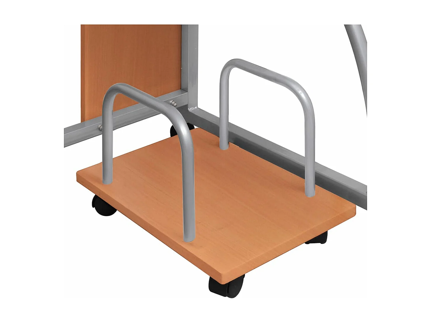 Scrivania tavolo postazione di lavoro mobile per computer studio per computer 110 x 52 x 88,5 cm derivati ​​del legno marrone 02_0023737