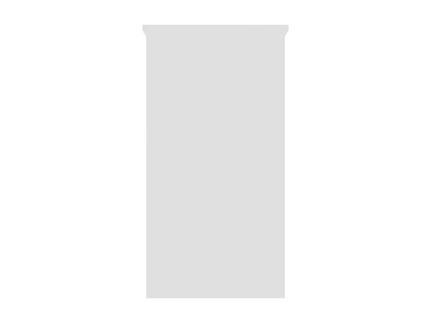 Mesa escritorio puesto de trabajo mueble informático estudio informático 80 x 40 x 75 cm madera contrachapada blanco 02_0023525