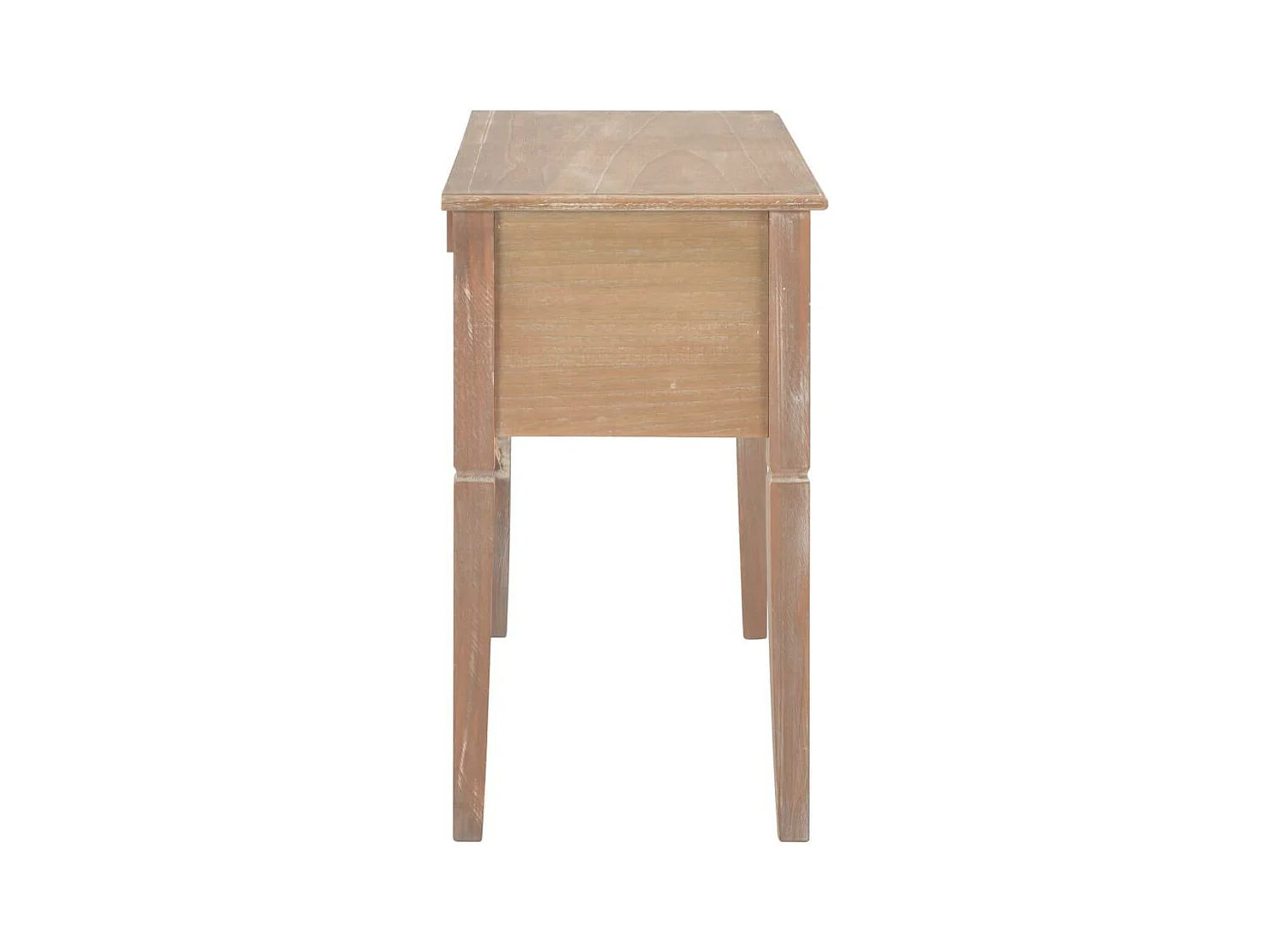 Bureau table meuble travail bois marron 109.5 x 45 x 77.5 cm 0502120