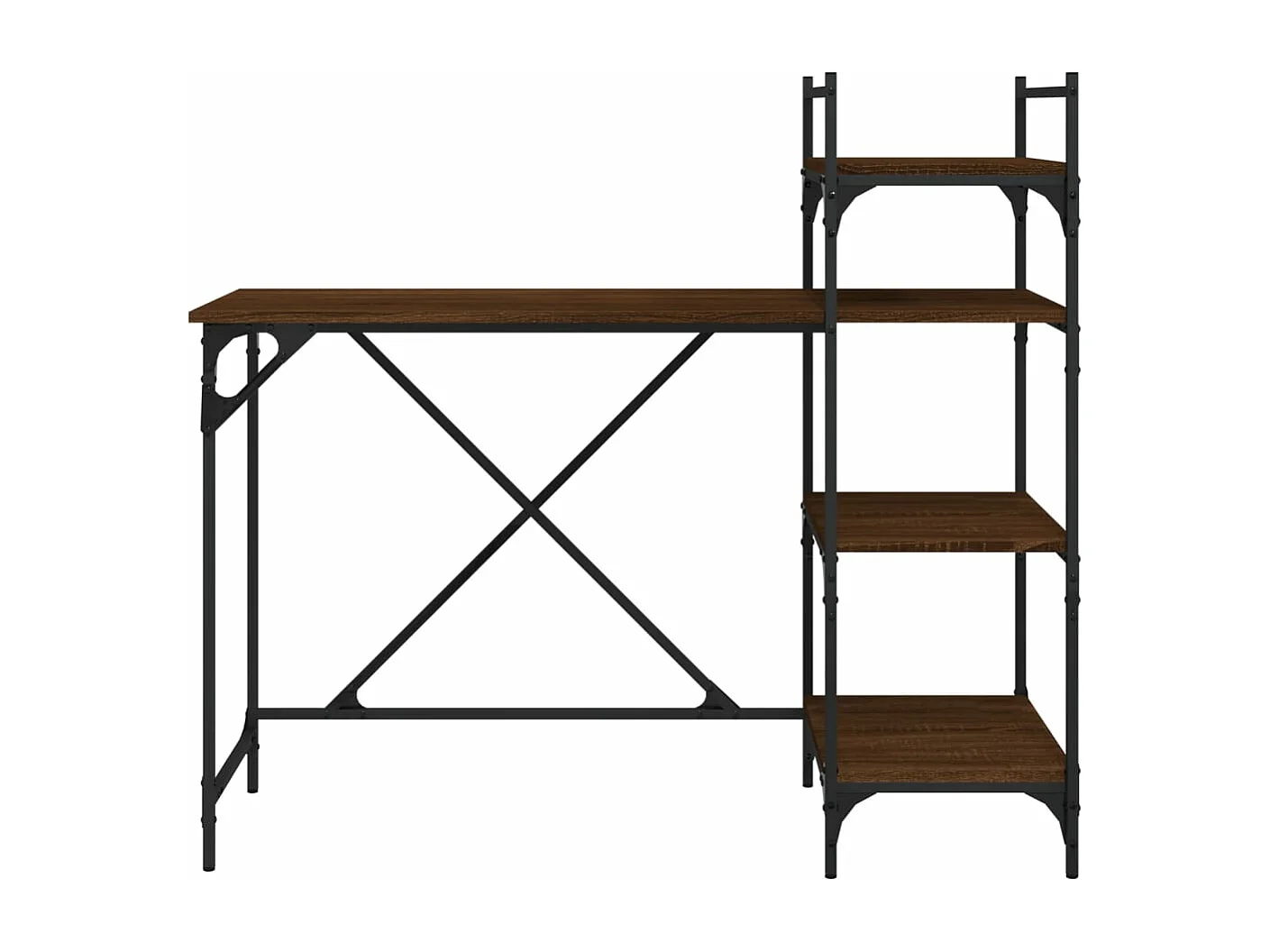 Bureau table poste de marron 120 x 47 x 109 cm 02_0023705