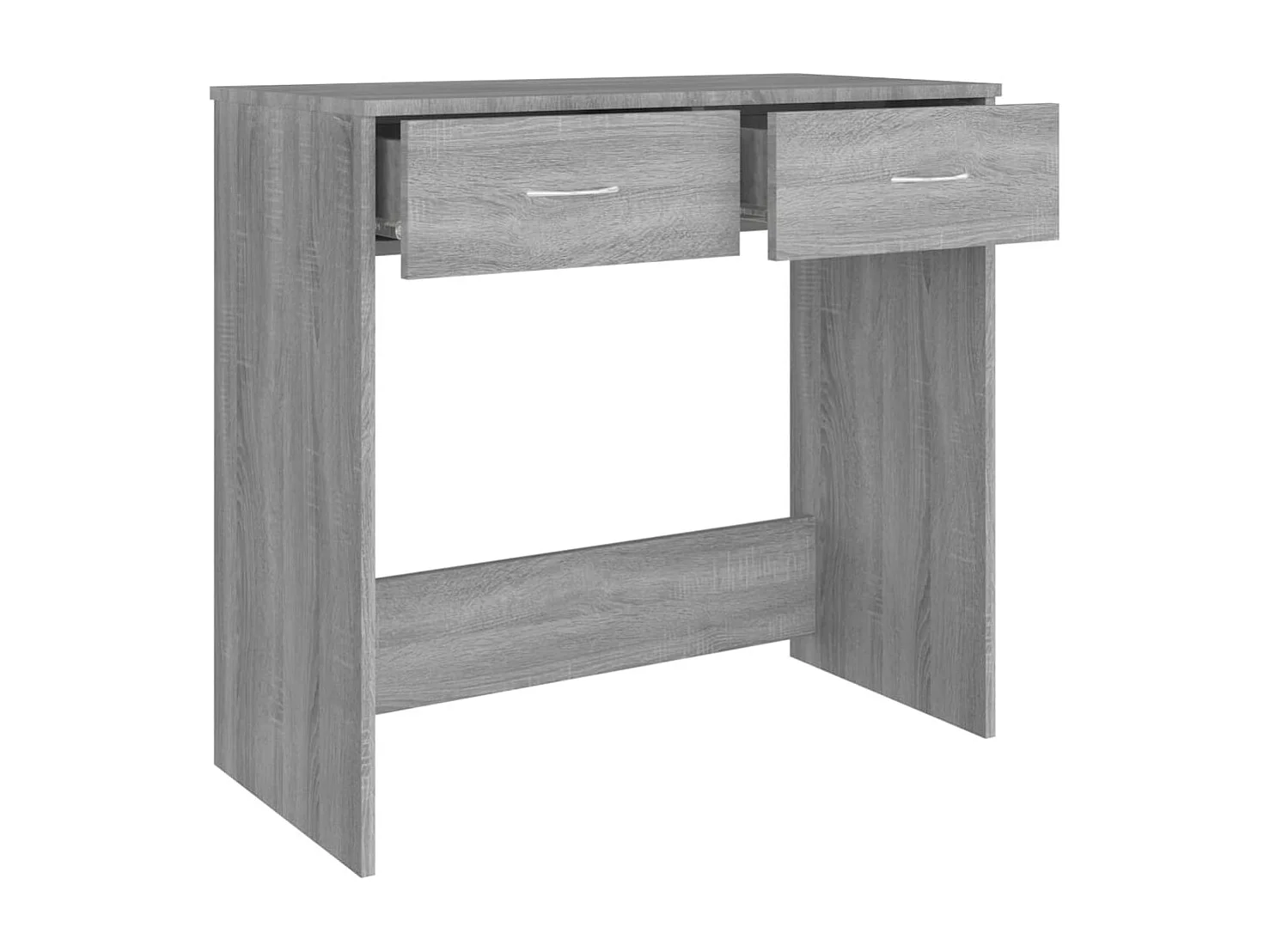 Bureau table poste de bois marron 80 x 40 x 75 cm 02_0023963