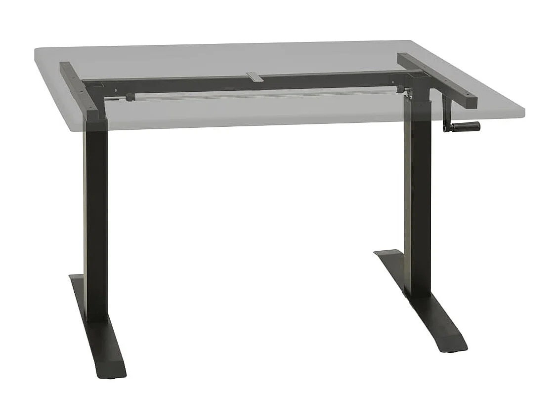 Cadre de Bureau table noire 102 x 60 x 71 cm 02_0023977