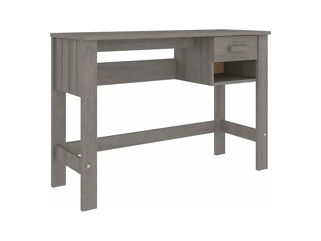 Bureau table poste de bois marron 110 x 40 x 75 cm 02_0023852
