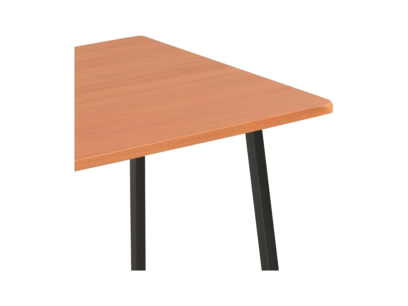 Tavolo da ufficio postazione di lavoro mobile per computer studio IT con ripiano e 102 x 50 x 117 cm marrone 02_0023481