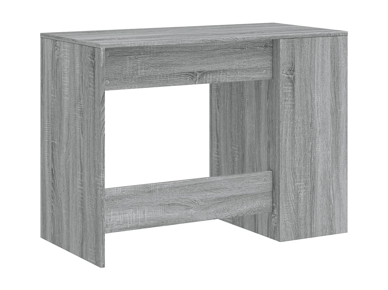 Bureau table poste de bois marron 102 x 50 x 75 cm 02_0023944