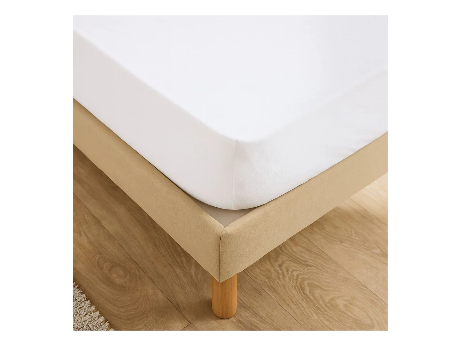 Protège Matelas Anti Acarien "Molly AA" 180x200cm Blanc