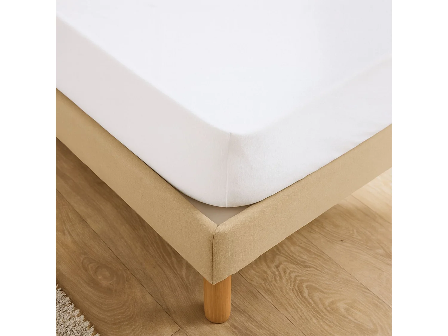 Protège Matelas Anti Acarien "Molly AA" 180x200cm Blanc