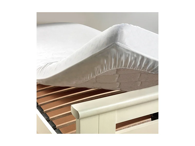 Protège Matelas "Ponny AA" 160x200cm Blanc