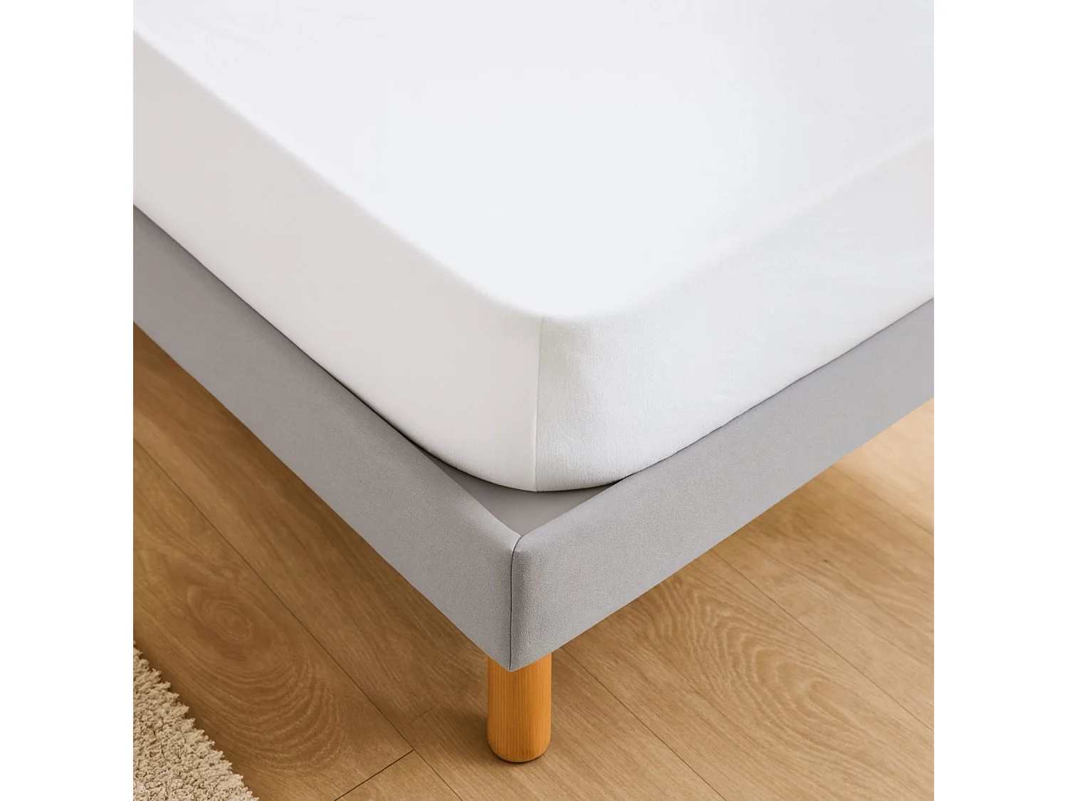 Protège Matelas "Ponny AA" 140x190cm Blanc