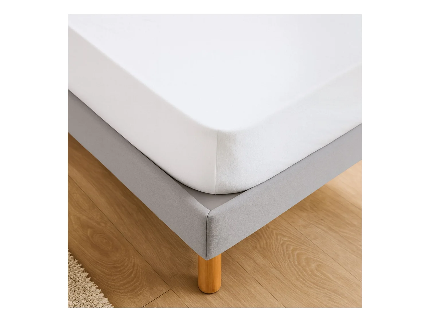 Protège Matelas "Ponny AA" 140x190cm Blanc