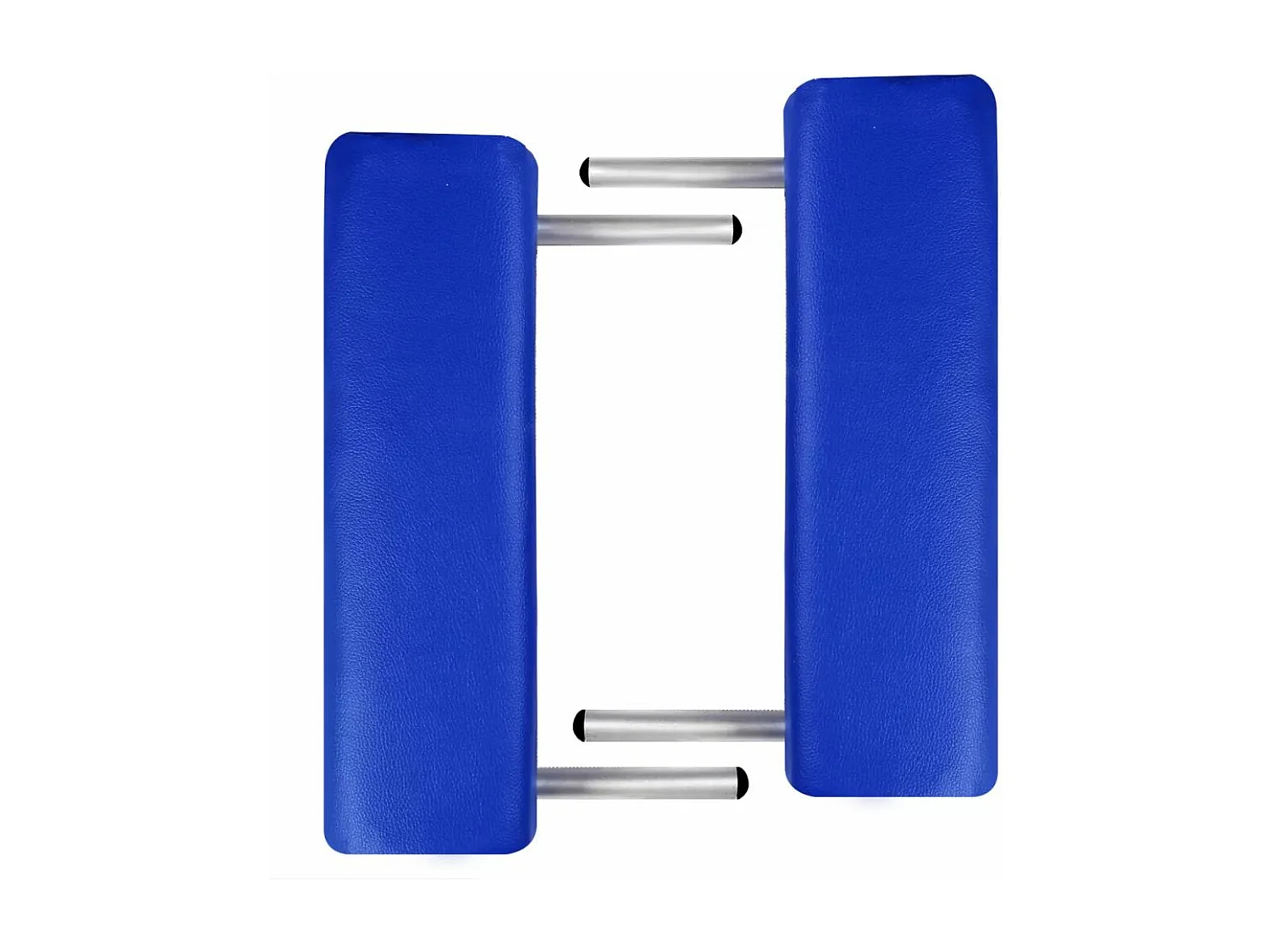 Table pliable de massage argenté 186 x 68 x 59 cm 02_0001879