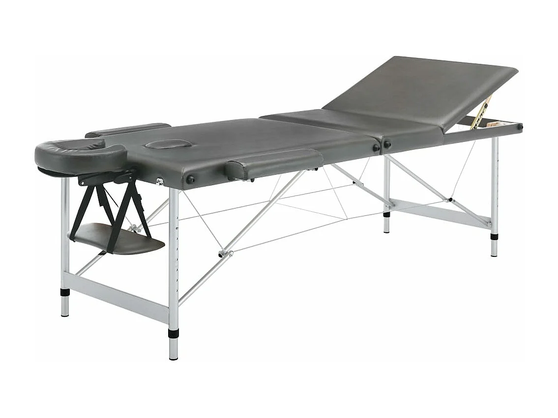 Table de massage avec aluminium 186 x 68 x 59 cm 02_0001798