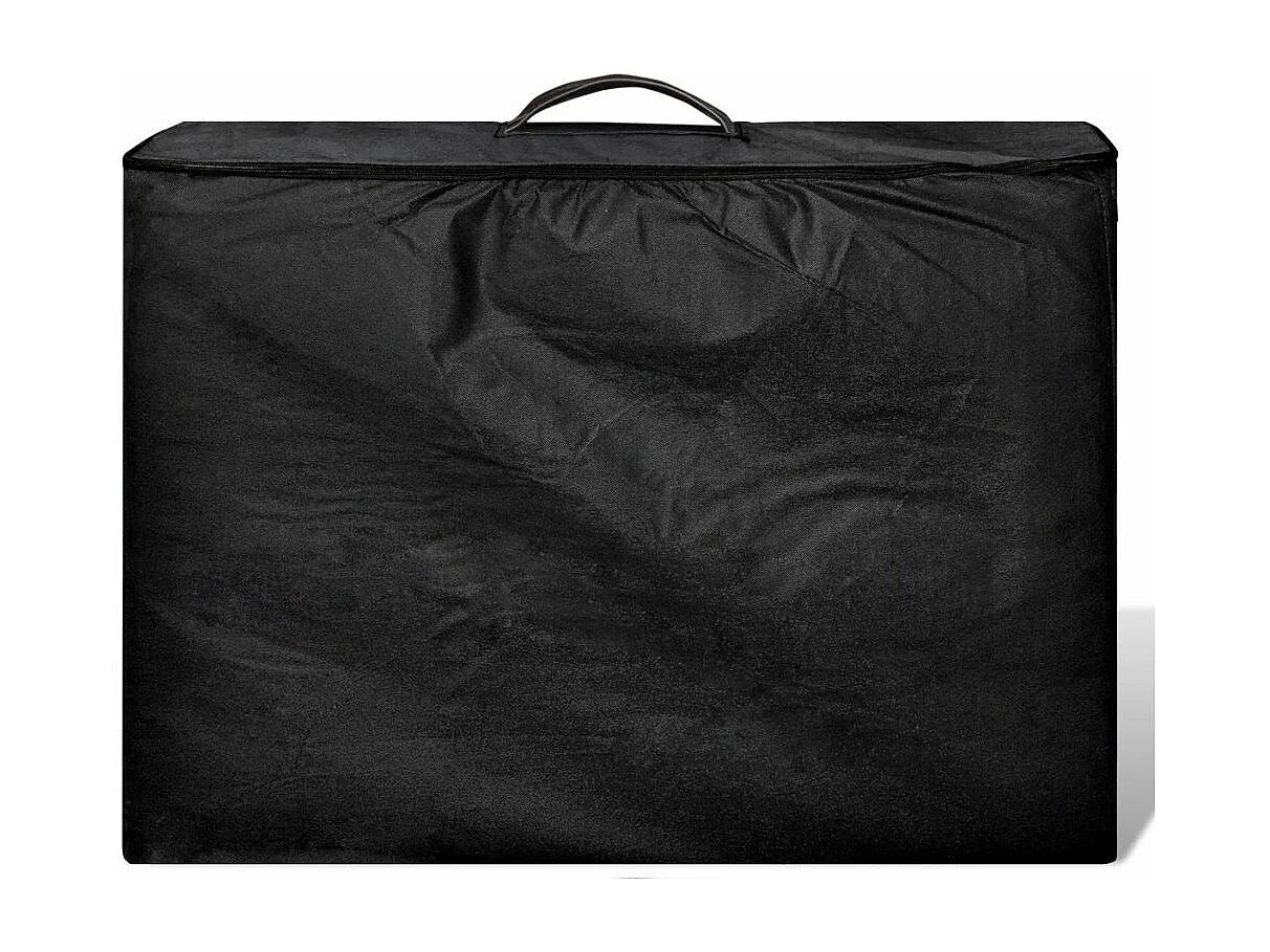 Table pliable de massage argenté 186 x 68 x 59 cm 02_0001888