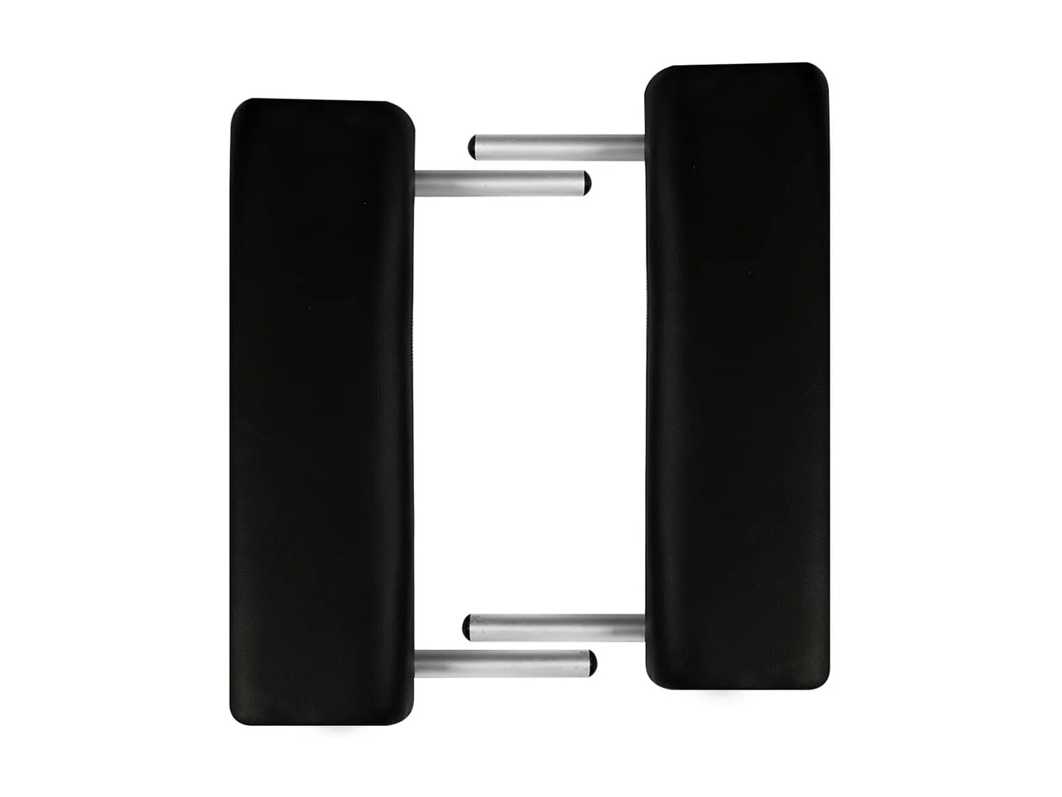 Table pliable de massage argenté 186 x 68 x 59 cm 02_0001886