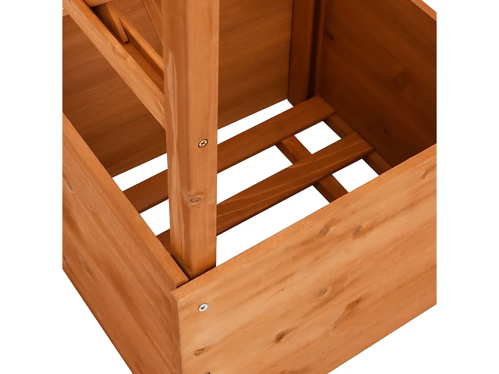 Jardinera enrejada con arco 49 x 39 x 130 cm madera de abeto 02_0000873