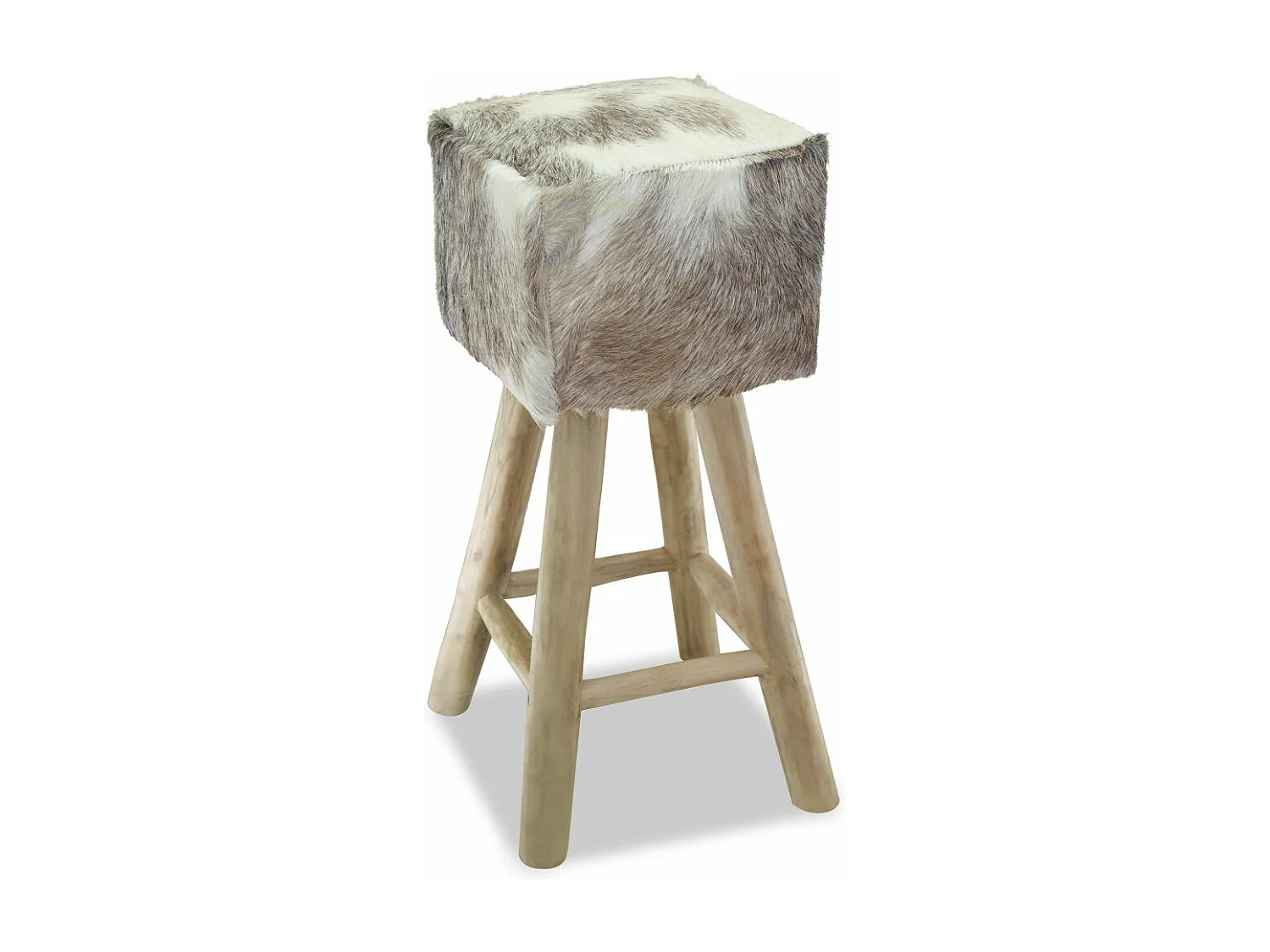 Tabouret de bar design cuir 35 x 35 x 76 cm 1202084