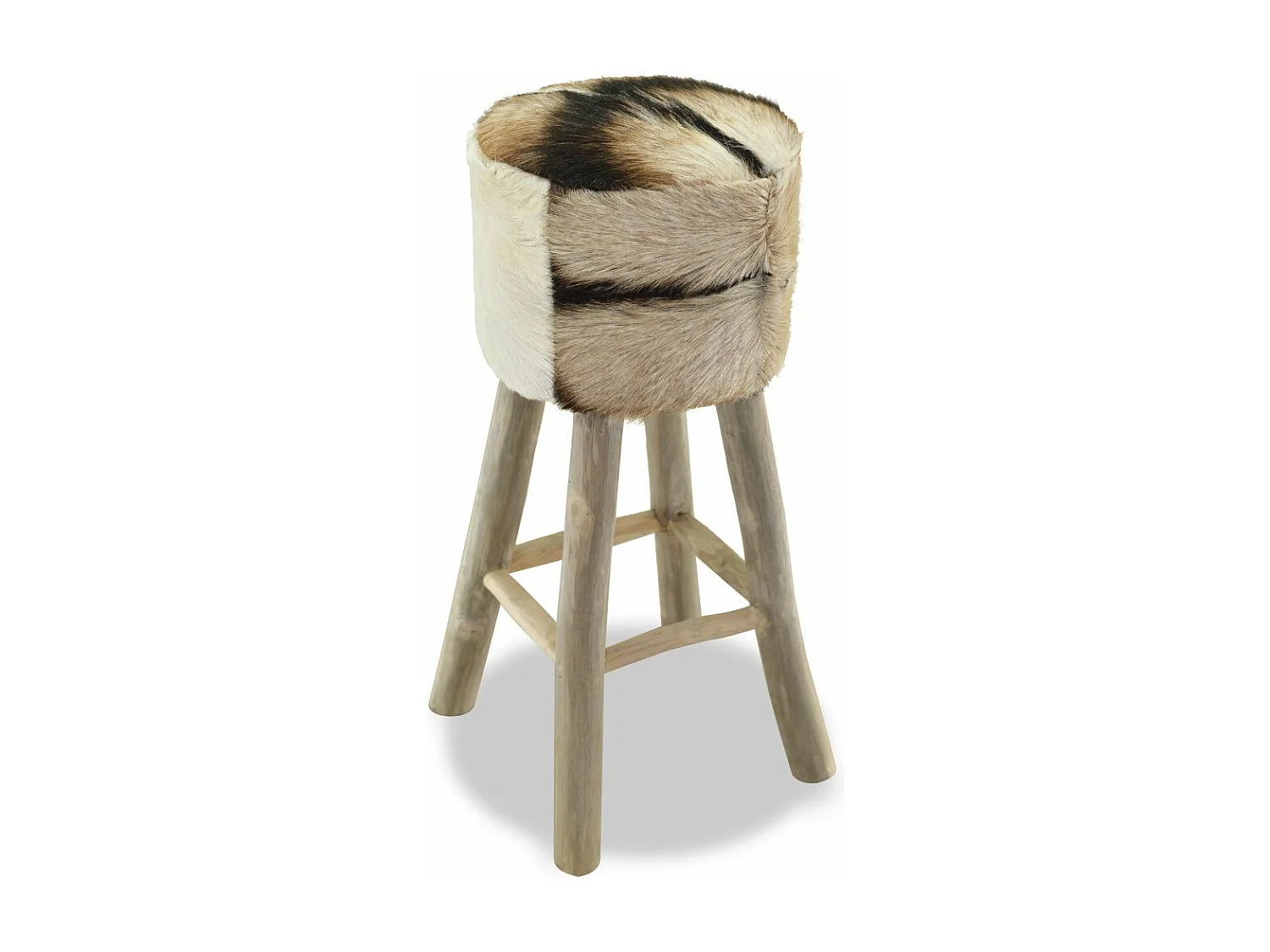 Tabouret de bar design cuir 35 x 35 x 76 cm 1202052