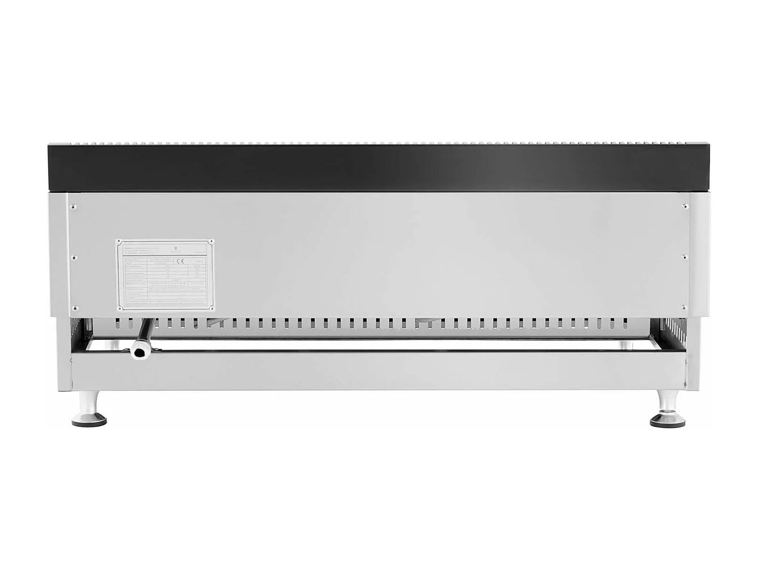 Plancha à gaz naturel argenté 60 x 80 x 32 cm 14_0004036