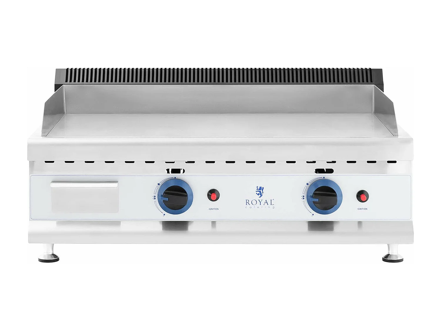 Plancha à gaz naturel argenté 60 x 80 x 32 cm 14_0004036