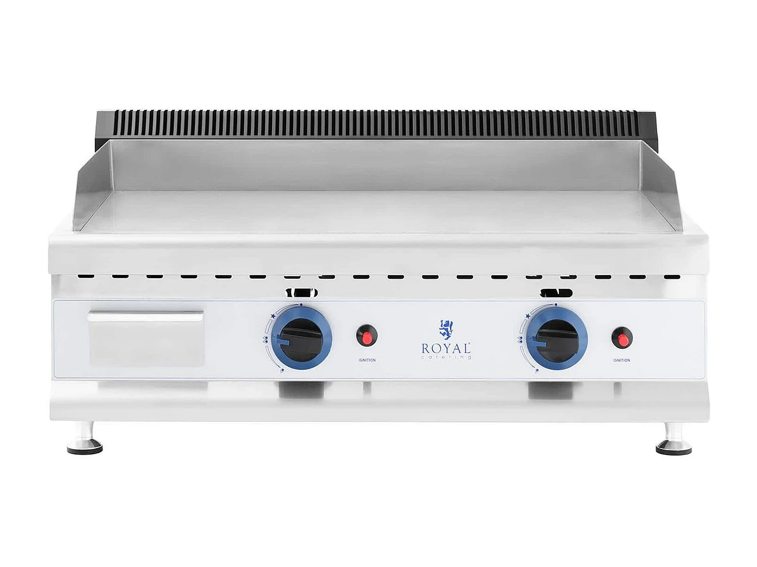 Plancha à gaz en argenté 59 x 65 x 32 cm 14_0004038