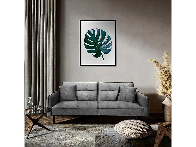 Canape Convertible Gris Gris