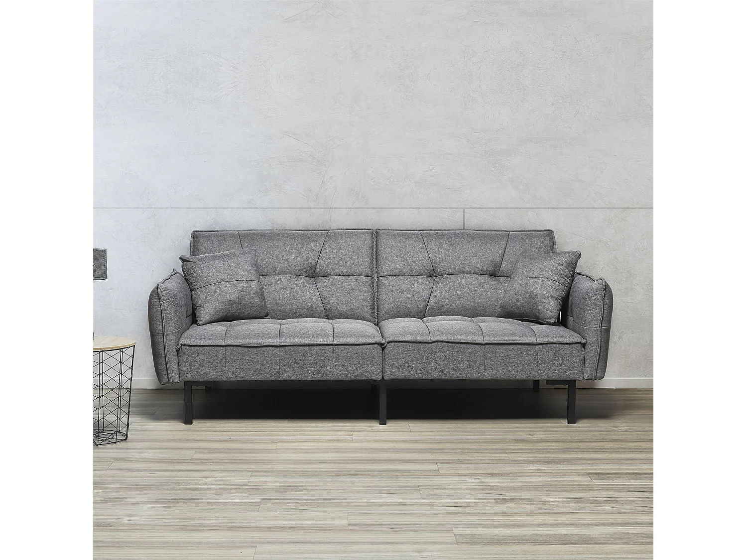 Canape Convertible Gris Gris