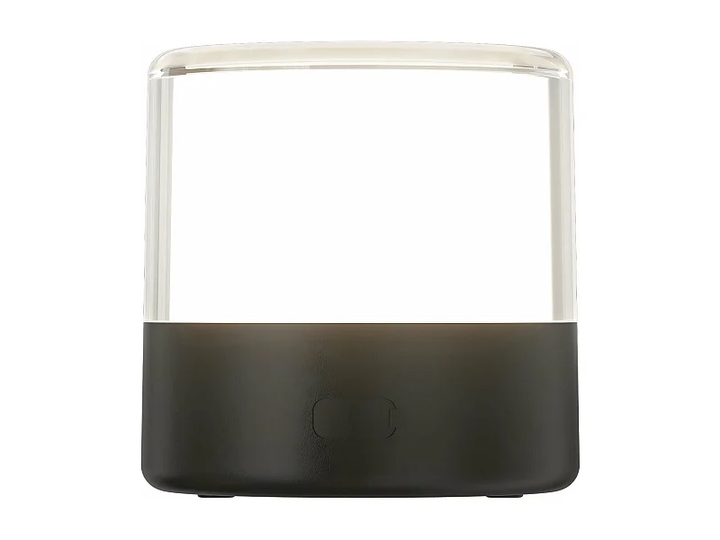 Lampe de table sans fil BOLO Noir plastique H10cm