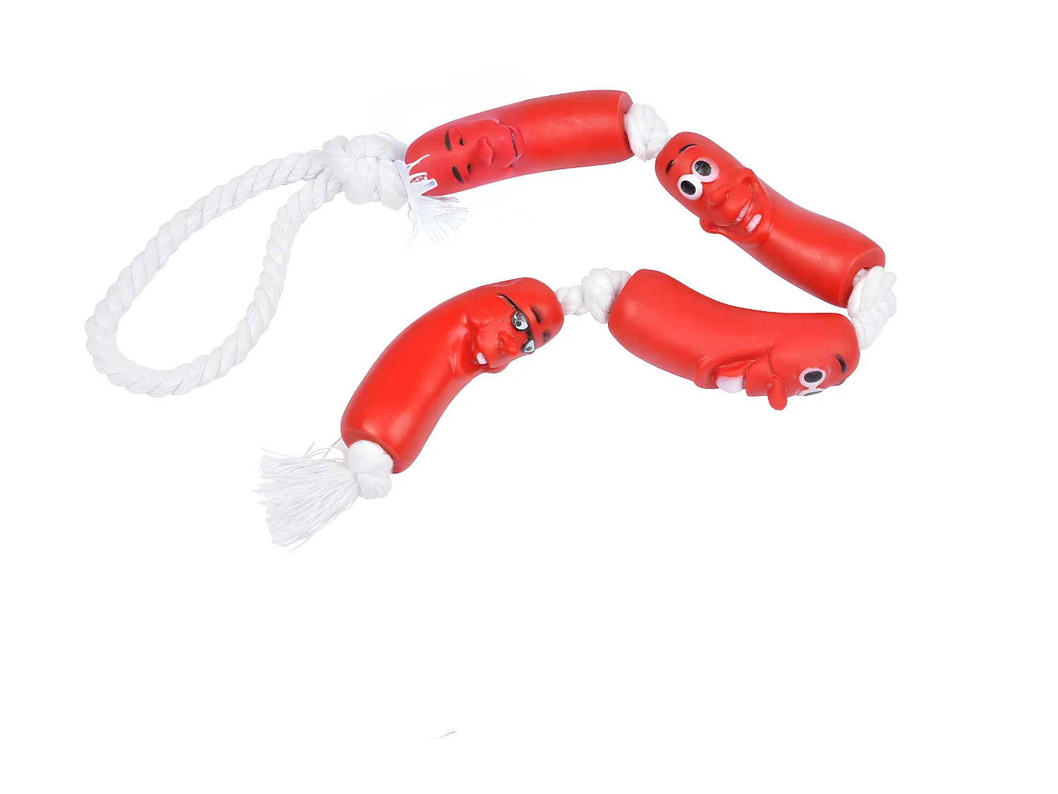 Jouet saucisse pour chien