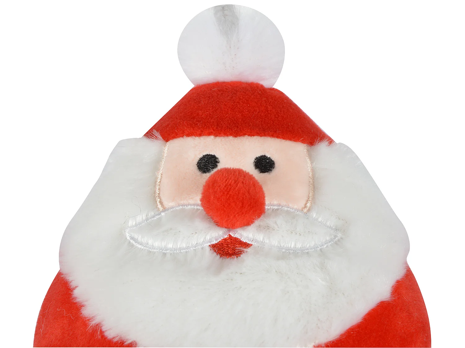 Jouet peluche Pere Noel et corde pour chien