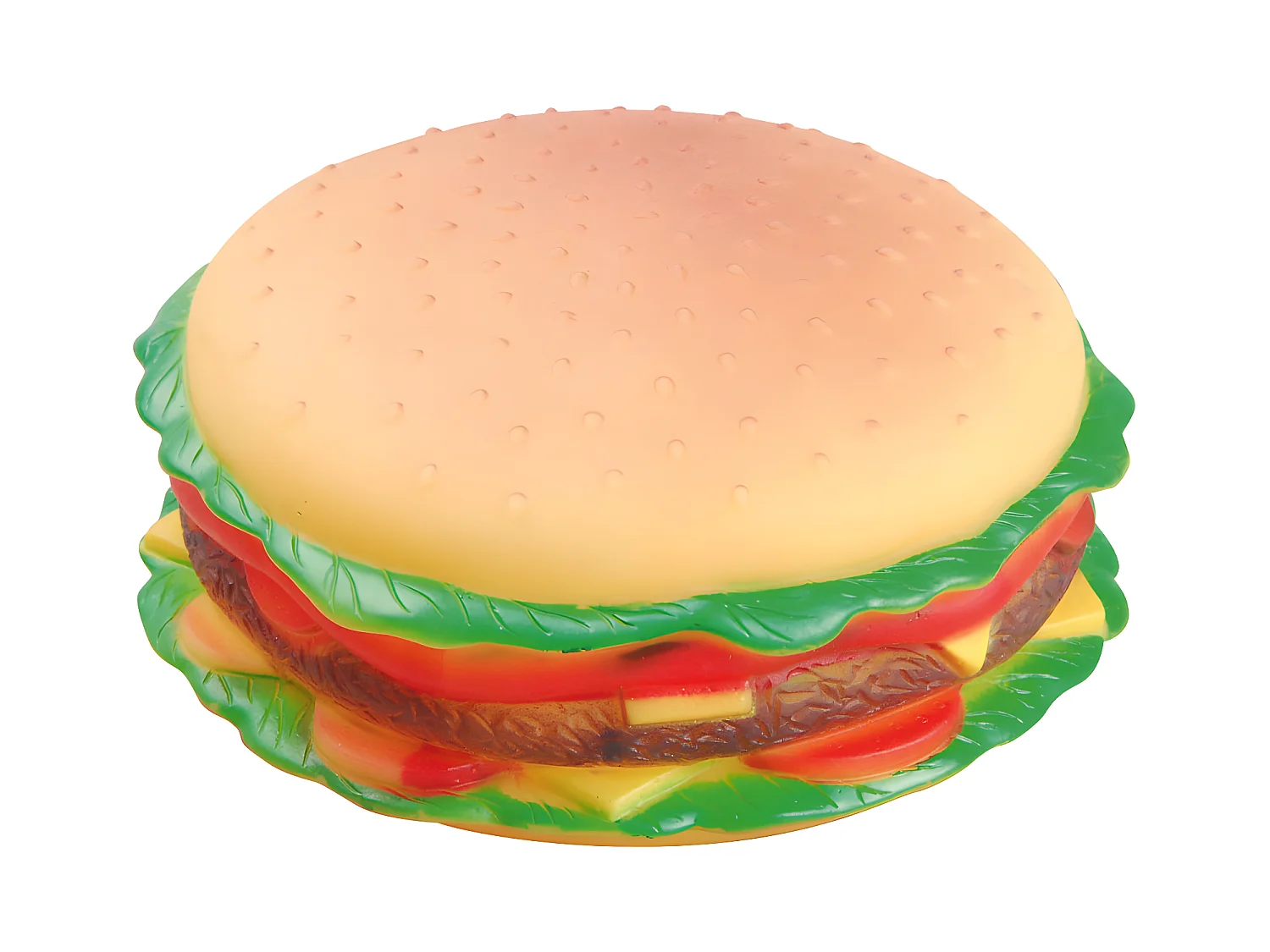 Jouet hamburger pour chien