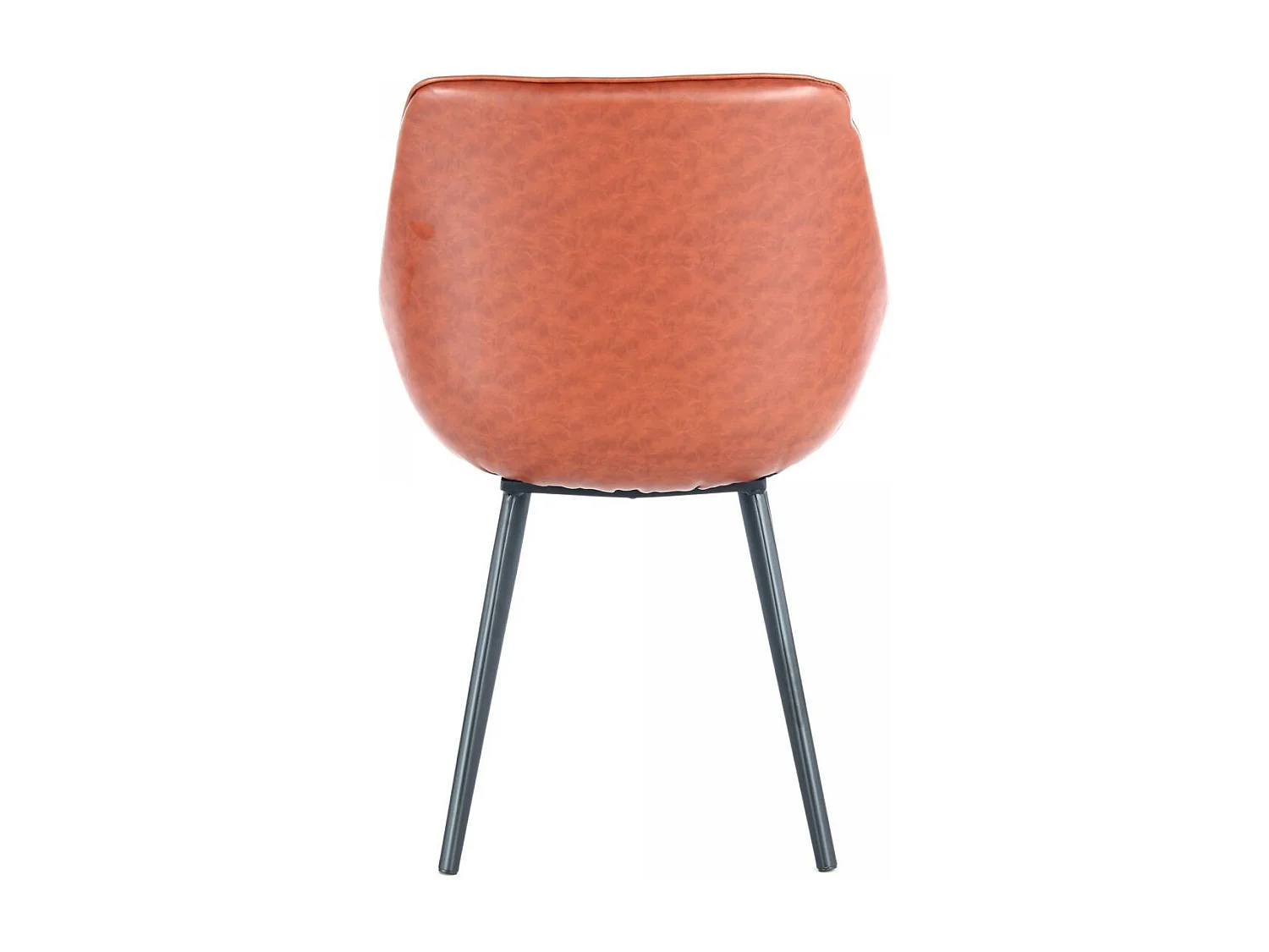 Fauteuil semi artisanal LOT DE 2 AFE 56x59x88 marron marron et noir