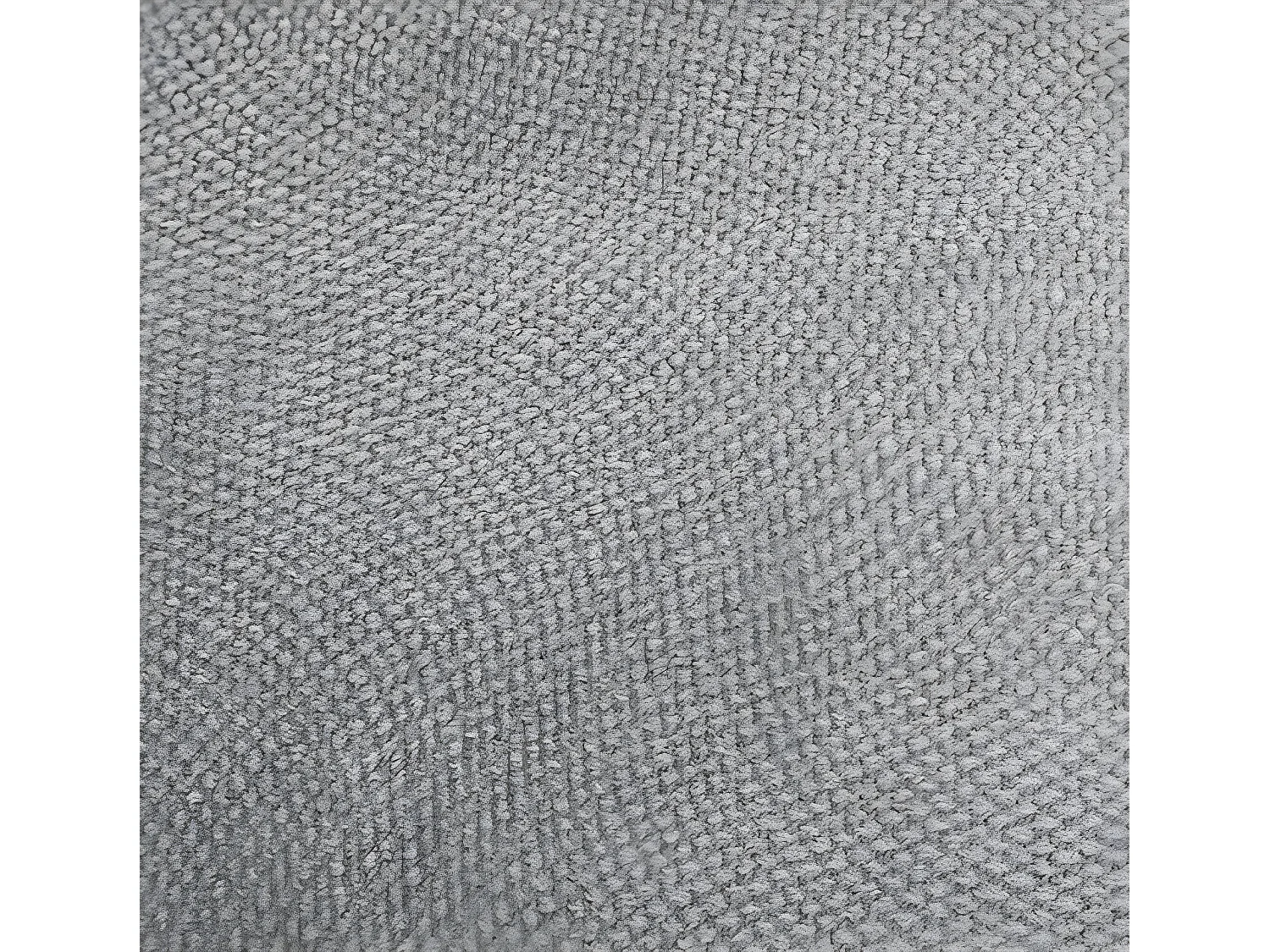 Coussin coloris gris clair en polyster - L. 45 x l. 45 cm