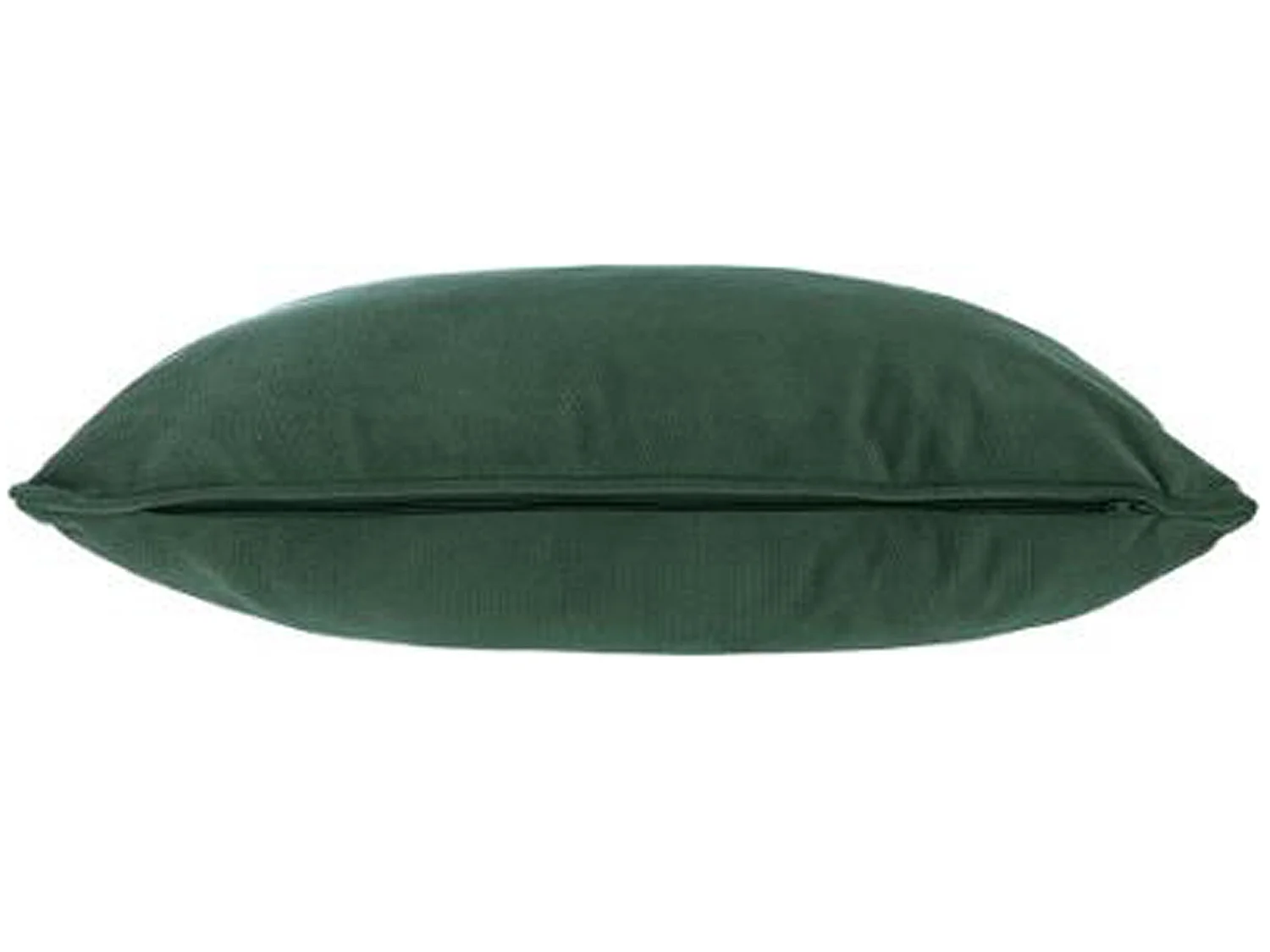 Lot de 2 coussins rectangulaires 100% polyester coloris vert - Dim : L.50 x l.30 cm