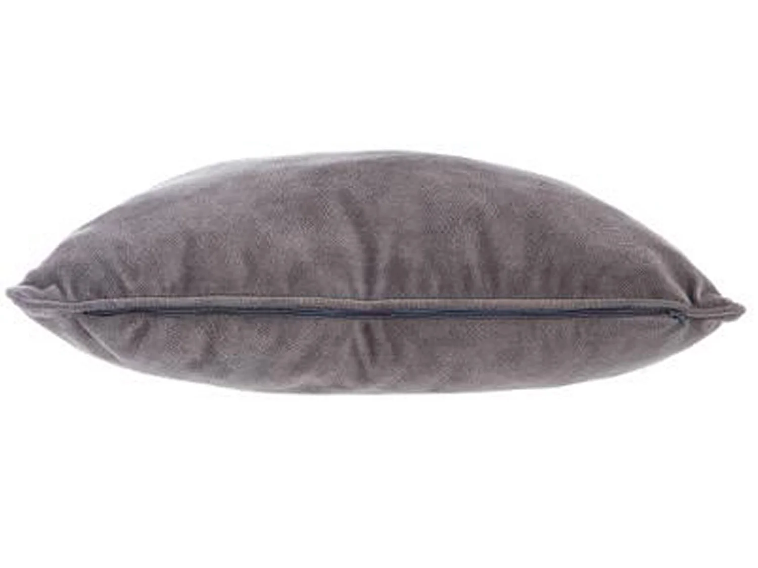 Lot de 6 coussins rectangulaires 100% polyester coloris gris foncé - Dim : L.50 x l.30 cm