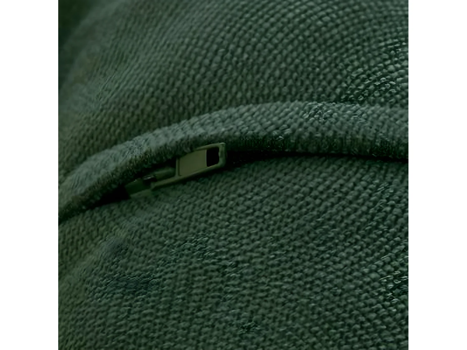 Lot de 4 coussins en polyester coloris vert - Dim : L. 45 x l. 45 cm