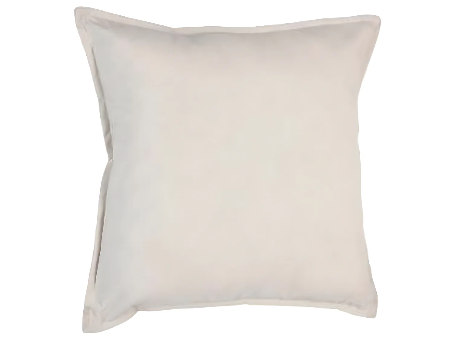 Coussin coloris ivoire - Dim : 45 x 45 cm