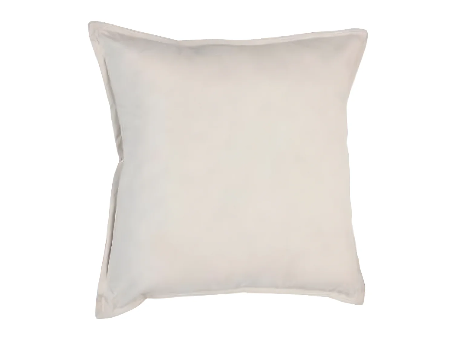 Coussin coloris ivoire - Dim : 45 x 45 cm