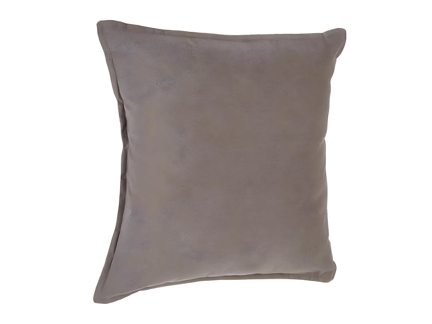 Coussin coloris taupe - Dim : 45 x 45 cm