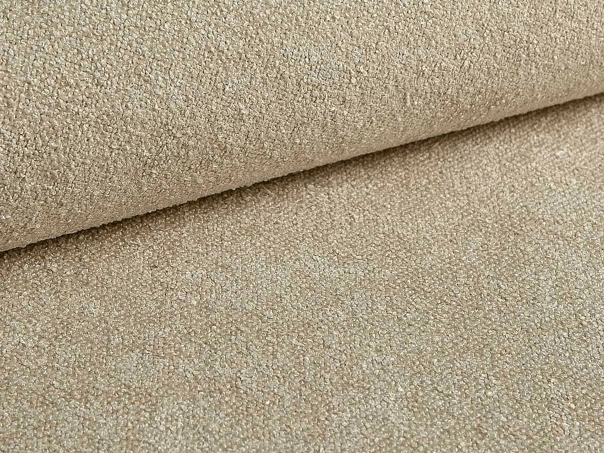 Canapé 4 places convertible en tissu beige FRIDORA