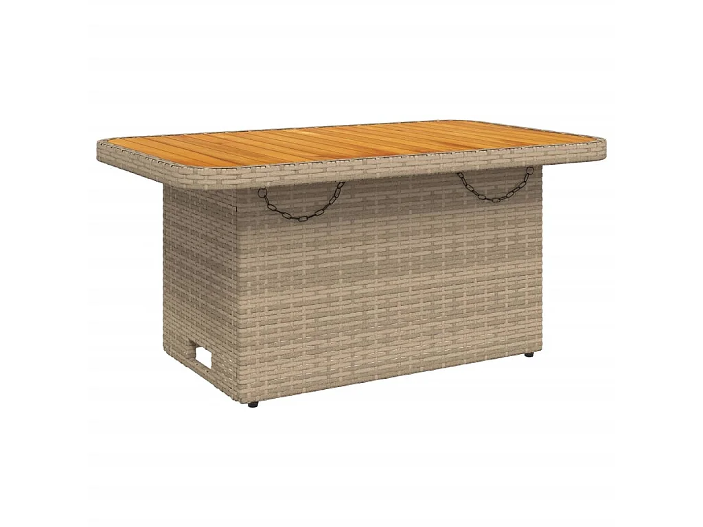 Set de sofás de jardín 2 pzas y cojines ratán sintético marrón