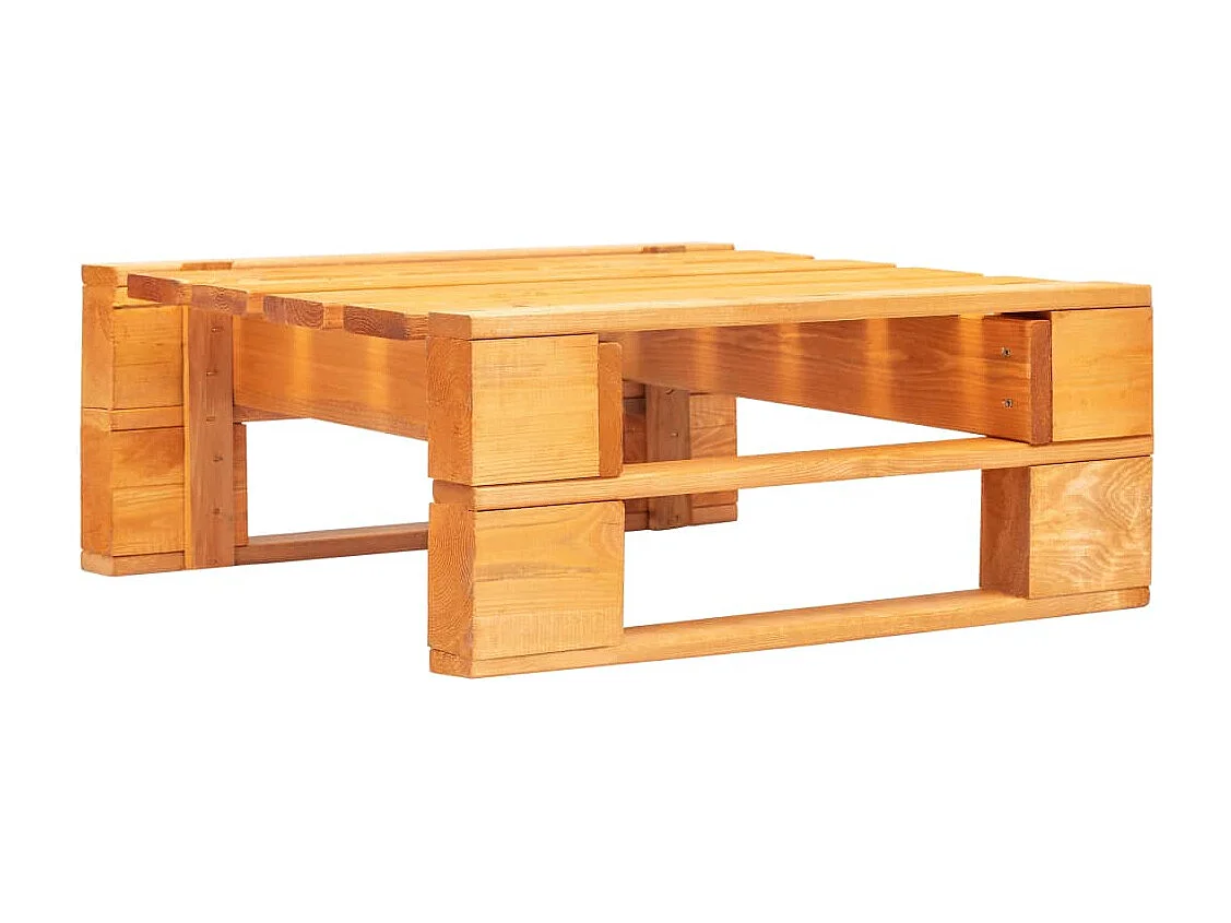 6-tlg. Paletten-Lounge-Set Honigbraun Imprägniertes Kiefernholz