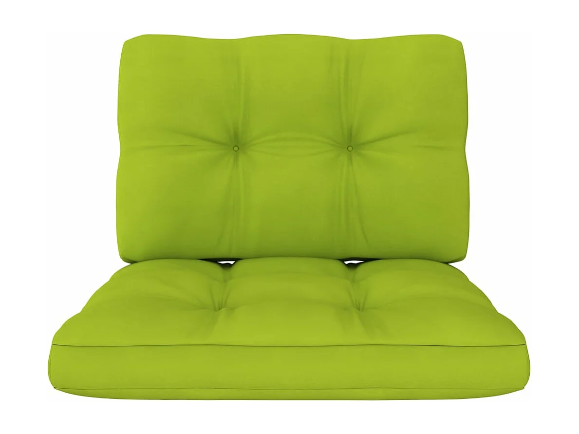 3-tlg. Garten-Lounge-Set mit Kissen Kiefernholz Imprägniert