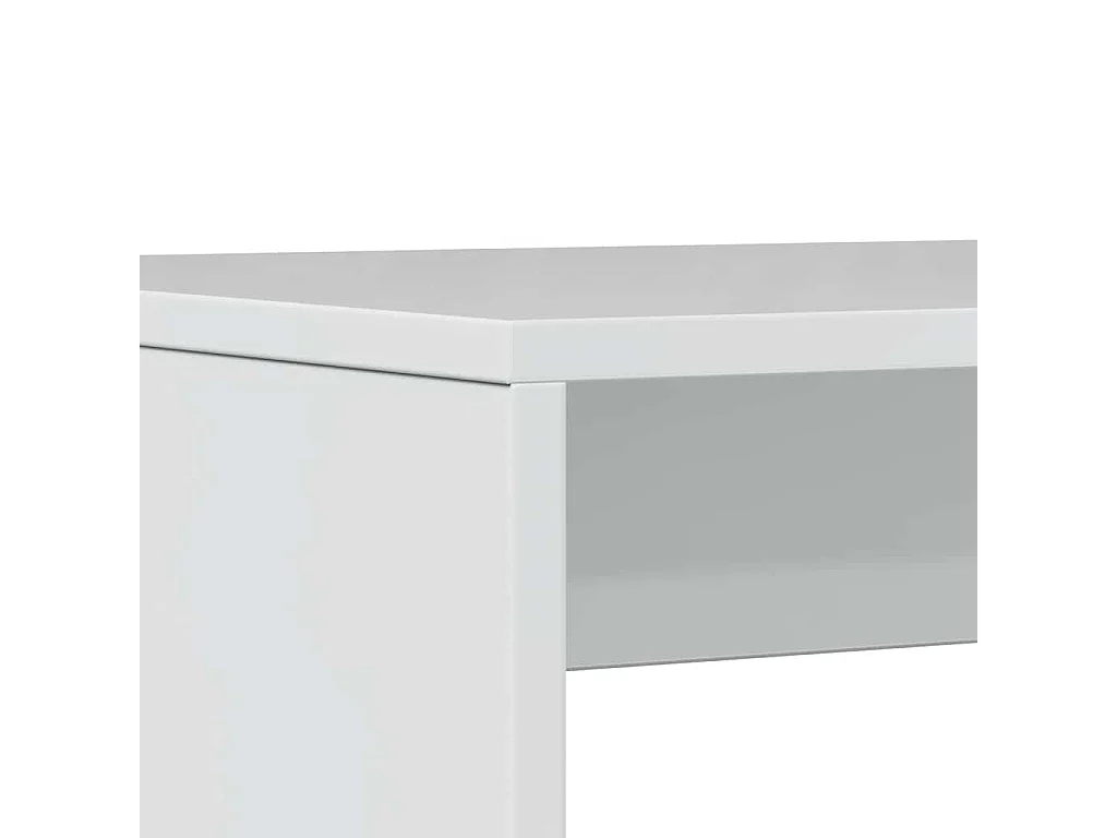 Ensemble table à manger et bancs 3 pcs bois d'ingénierie