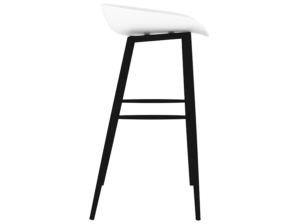 Ensemble de bar 5 pcs Noir et blanc