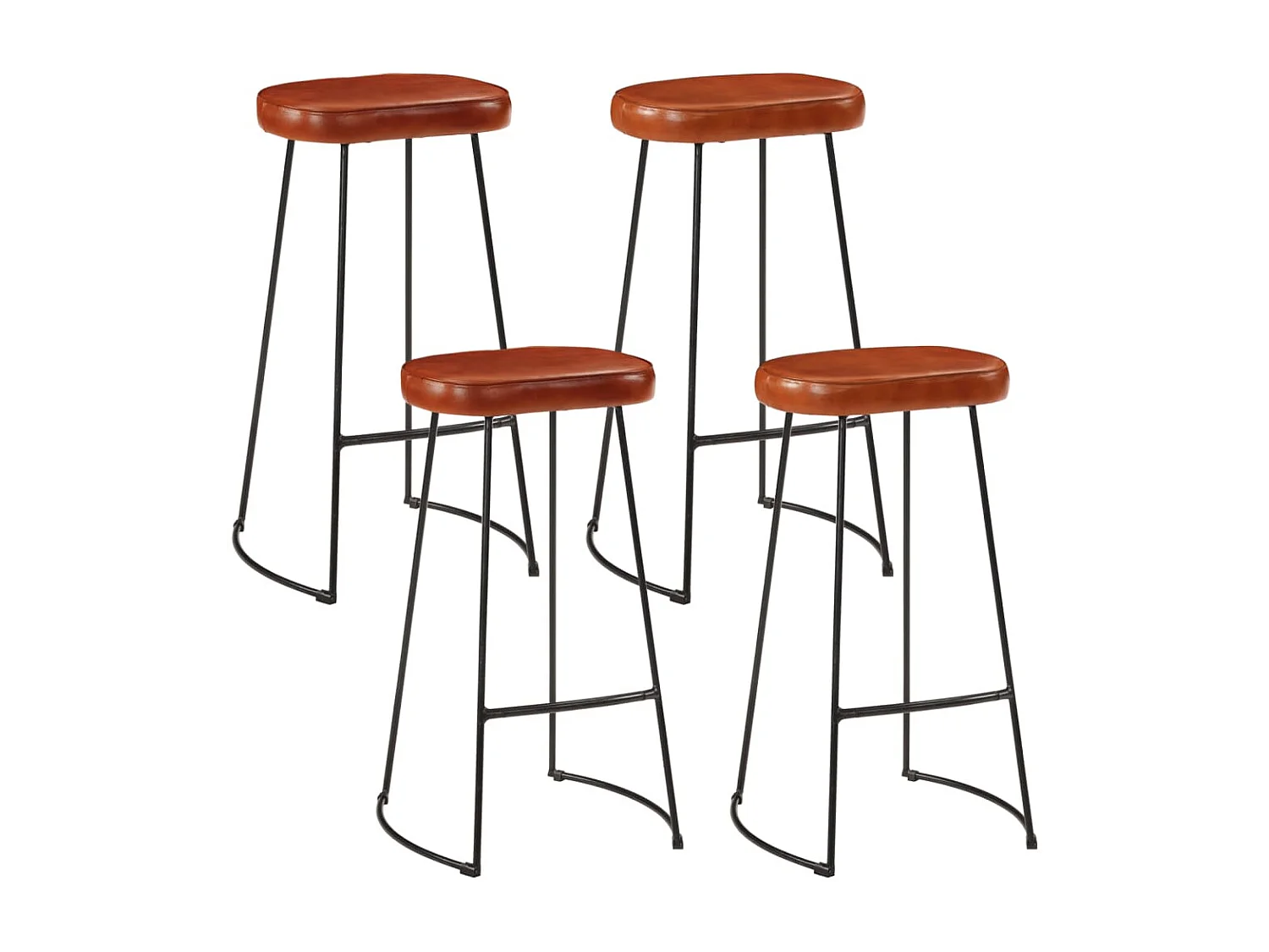 5 pcs conj. de bar madeira de mangueira áspera maciça e metal