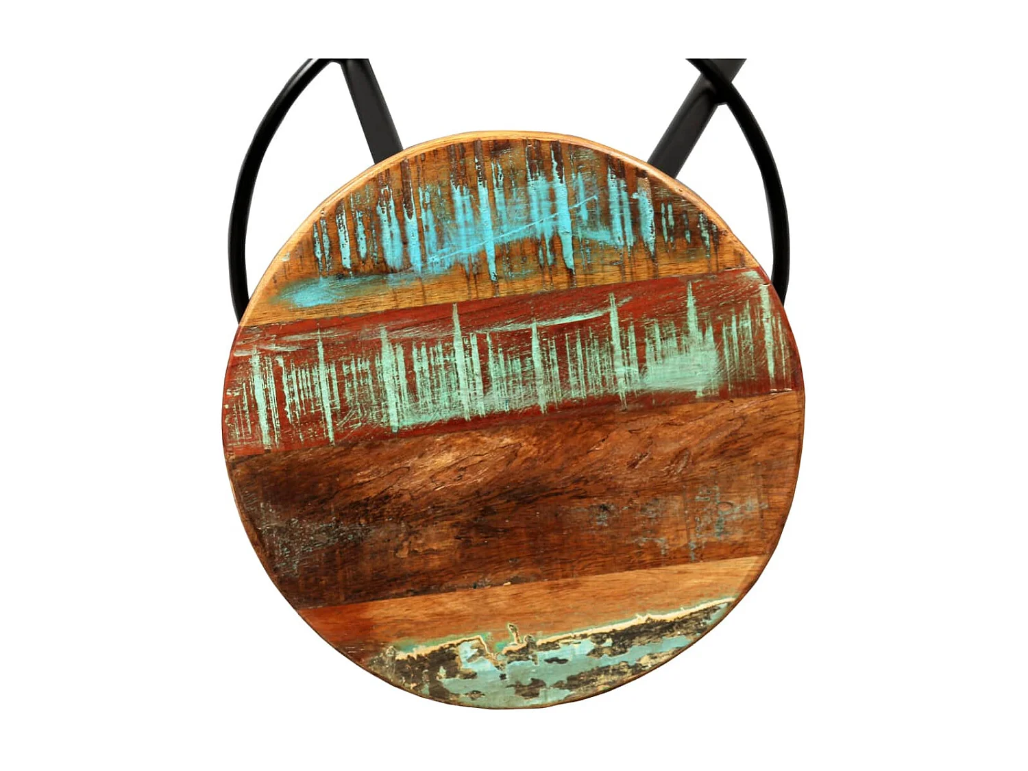 Ensemble de bar 9 pcs Bois d'acacia et de récupération massif