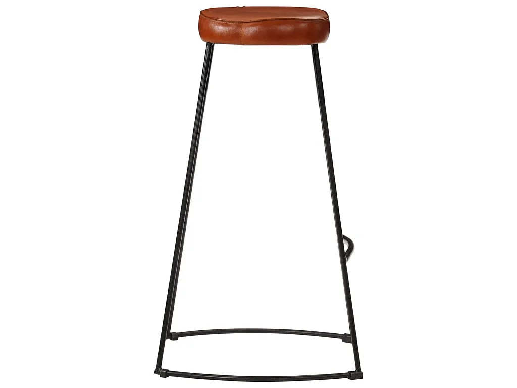 Ensemble de bar 3 pcs bois de manguier brut massif et métal