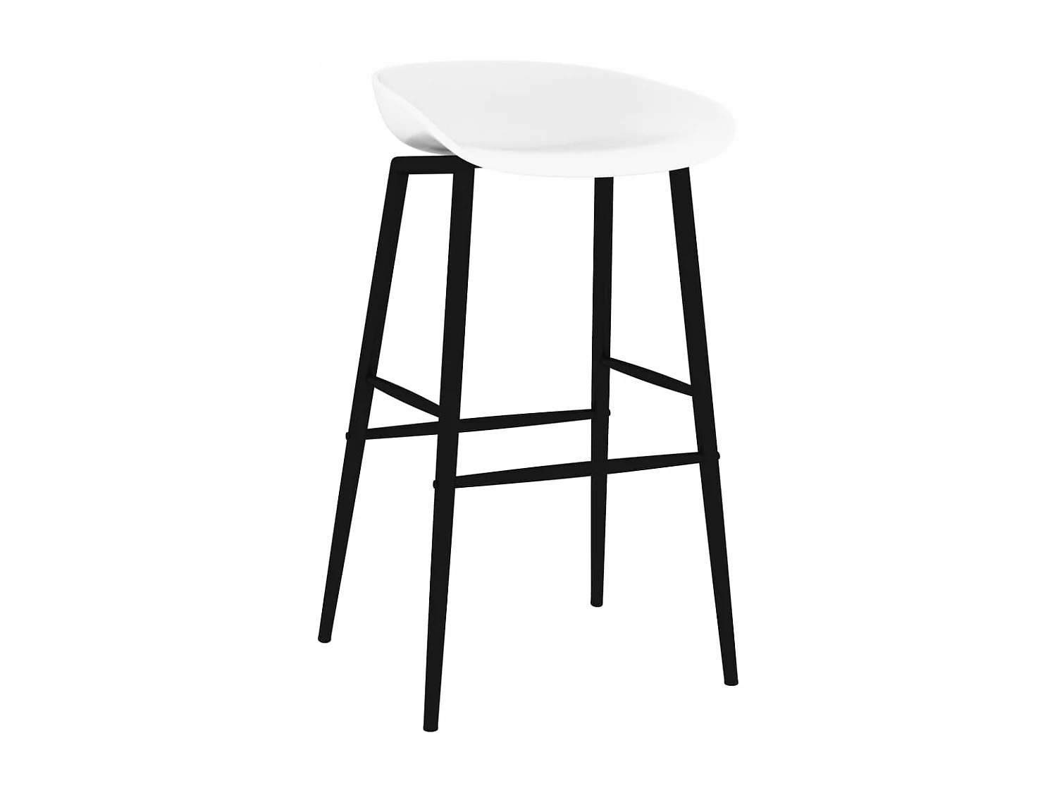 Ensemble de bar 5 pcs Noir et blanc